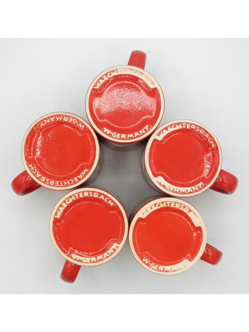 Waechtersbach Christmas Themed Mug Set of 5 Assorted Designs Pattern Code WAECHT - Picture 4 of 7